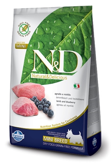 Picture of N&D Mini Dog Food – Lamb & Blueberry